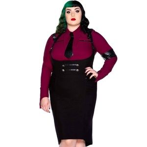 Killstar 4XL Darkwave División Skirt